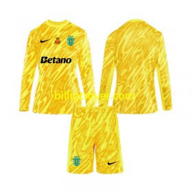 Billige Fotballdrakter Sporting Lisbon Keeper Barn Tredjedraktsett 2024/25 Langermet